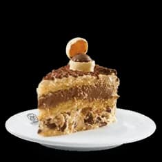 White Bonbon Truffle Cake