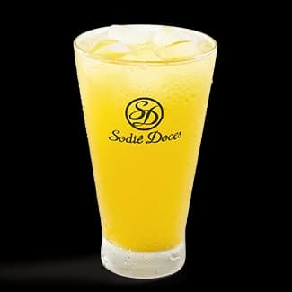Pineapple and Mint Italian Soda