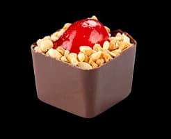 Mini Chocolate and Cherry Truffle