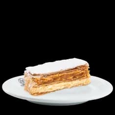 Puff Pastry Cake with Cream and Dulce de Leche