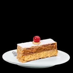 Puff Pastry Cake with Baba de Moça and Dulce de Leche