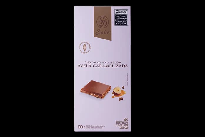 Chocolate Bar with Caramelized Hazelnuts 100 g