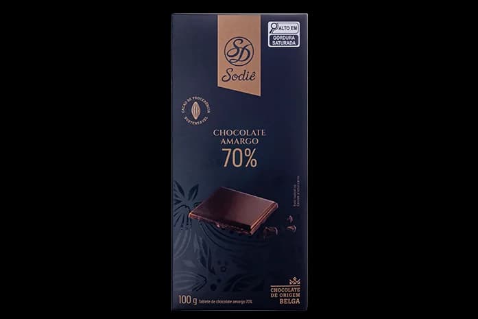 70% Dark Chocolate Bar 100 g